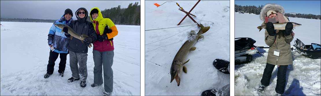 ice fishing